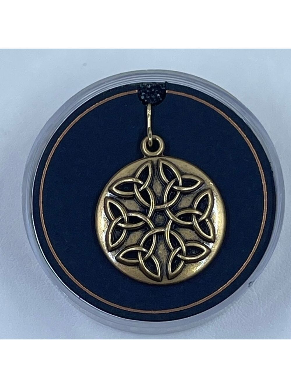 Alex and Ani Rafaelian Gold Endless Knot Charm Chain Station NOS